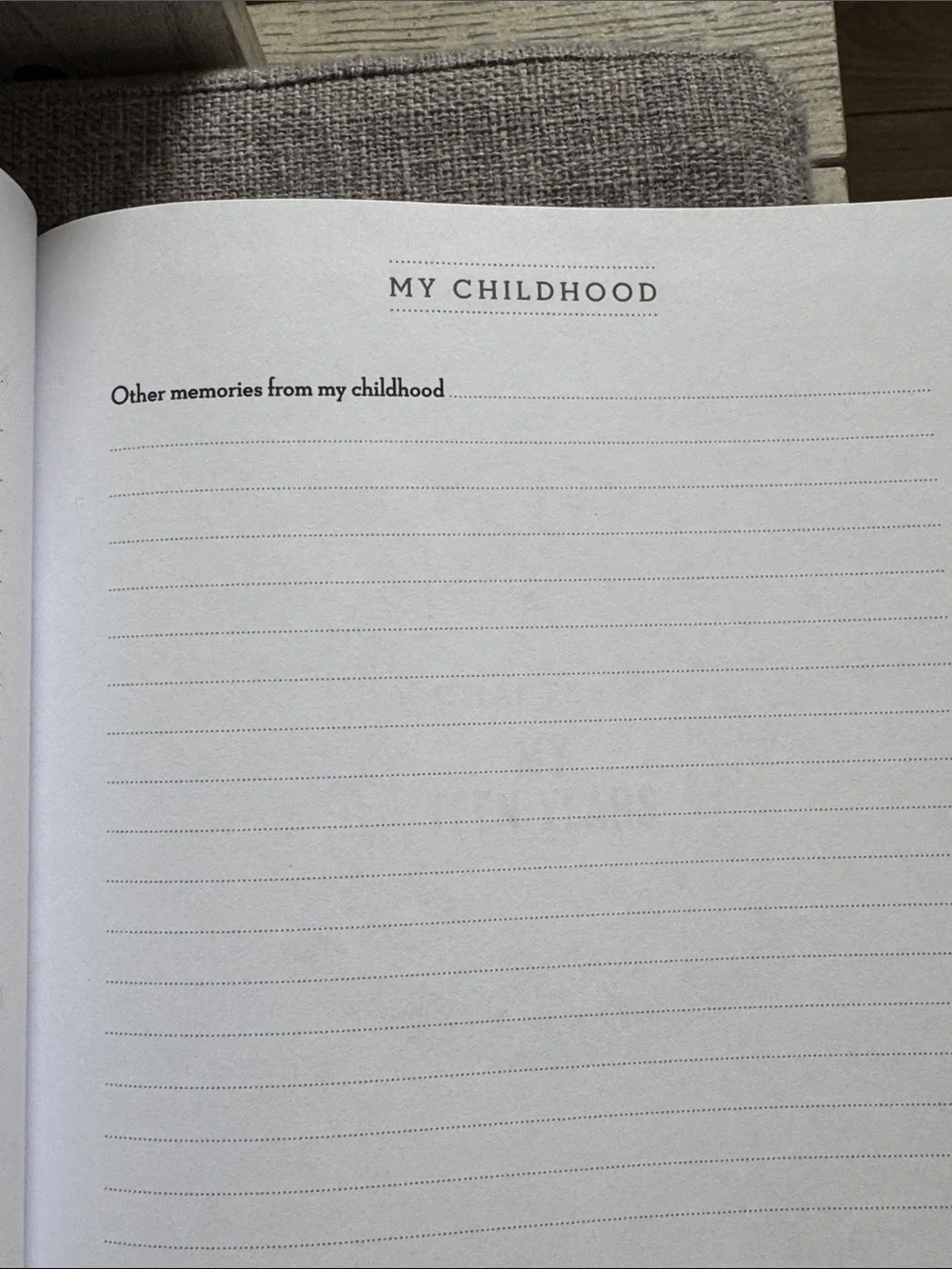 For You My Life Memoir  Book